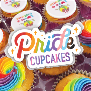 PRIDE MONTH BRANDED CUPCAKES | UK DELIVERY