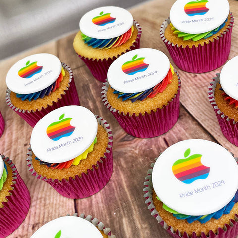 bespoke pride cupcakes for pride month - order online