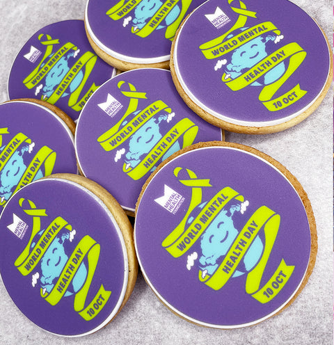 BISCUITS FOR WORLD MENTAL HEALTH DAY ON OCTOBER 10TH READY TO BE DELIVERED IN UK