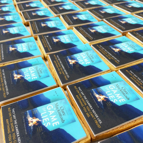 book launch biscuits