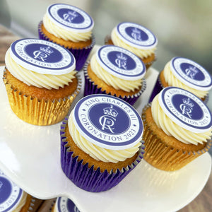 🤴 GET CORONATION READY WITH OUR CUPCAKES AND BISCUITS 🤴