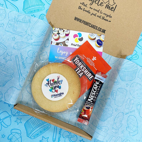 Delicious Vegan Logo Cupcakes & Employee Treats