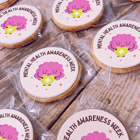 mental health awareness week biscuits for employees