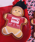 branded christmas jumper gingerbread biscuits