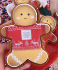 logo gingerbread men - shop printcakes.co.uk
