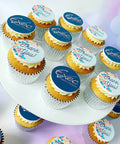 gluten free THANK YOU LOGO CUPCAKES