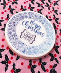 branded christmas biscuits - uk delivery - add your logo