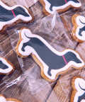 dog shaped biscuit for event
