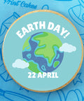 EARTH DAY THEMED BISCUITS UK DELIVERY