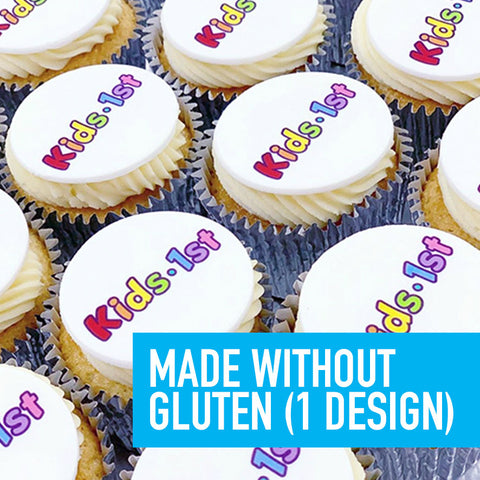 Made W/O Gluten Branded Cupcakes | One Design