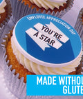GLUTEN FREE EMPLOYEE APPRECIATION DAY CUPCAKES