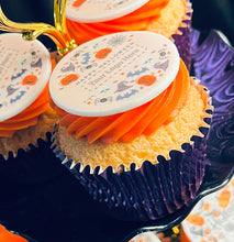 halloween cupcakes for business event or client gift - printcakes.co.uk