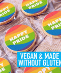 vegan pride month biscuits for office celebrations