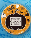 add your logo halloween biscuits