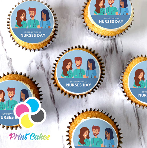 international nurses day cupcakes