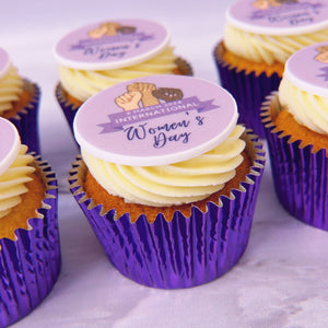 International Women's Day Cupcakes