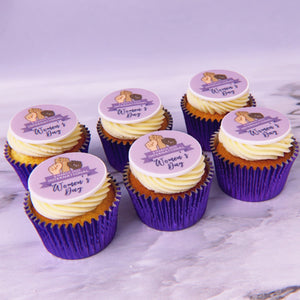 international women's day cupcakes - order online - delivery uk wide