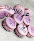 INTERNATIONAL WOMENS DAY THEMED MACARONS WITH BRANDED PRINTED IMAGES 