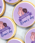 employee treats for international womens day biscuits