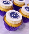 international womens day logo cupcakes