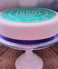 LOGO LARGE ROUND CAKE - SHOP PRINTCAKES.CO.UK