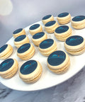 MACARONS WITH BRANDED LOGOS AT EVENT
