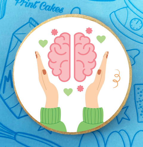 MENTAL HEALTH DESIGN BISCUITS FOR AWARENESS WEEK - ORDER TODAY