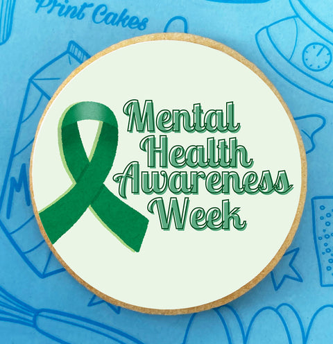 MENTAL HEALTH AWARENESS ROBBON BISCUITS - UK DELIVERY