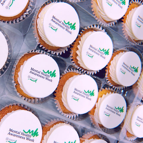 mental health branded cupcakes london delivery
