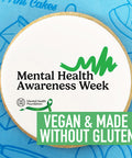 VEGAN MENTAL HEALTH AWARENESS WEEK BISCUITS - ORDER PRINTCAKES.CO.UK