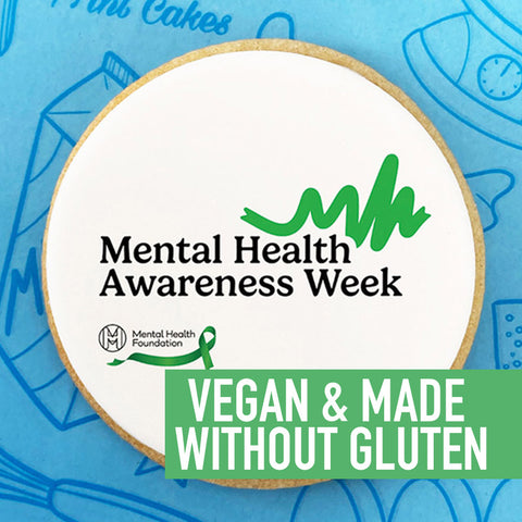 VEGAN MENTAL HEALTH AWARENESS WEEK BISCUITS - ORDER PRINTCAKES.CO.UK