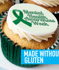 gluten free mental health awareness week cupcakes