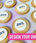 branded logo biscuits delivered