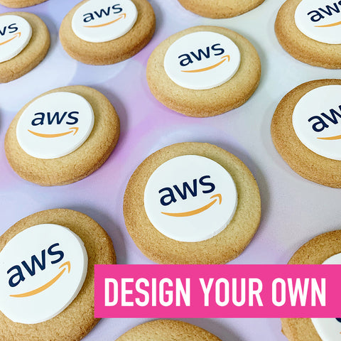 branded logo biscuits delivered