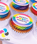 HAPPY PRIDE MONTH CUPCAKES