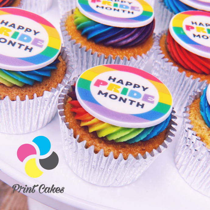 HAPPY PRIDE MONTH CUPCAKES