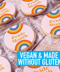 vegan pride month biscuits