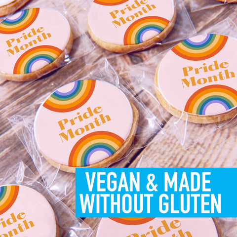 vegan pride month biscuits