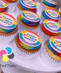 RAINBOW PRIDE CUPCAKES UK DELIVERY