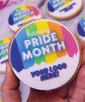 PRIDE MONTH BRANDED LOGO BISCUITS FOR EMPLOYEES