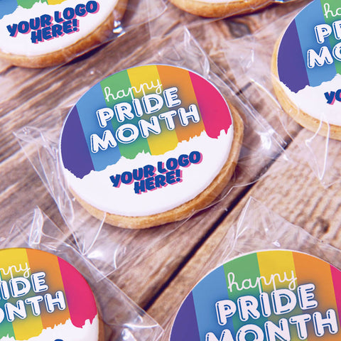 Pride Month Biscuits | Add Your Logo