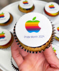 gluten free pride cupcakes