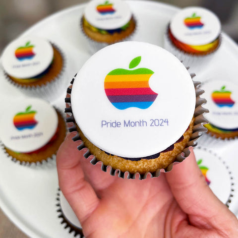 gluten free pride cupcakes