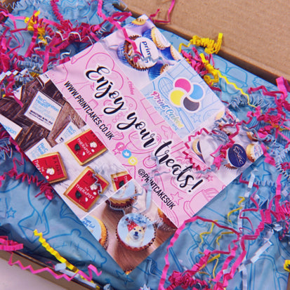 cupcake gift box packaging for Print Cakes gift boxes