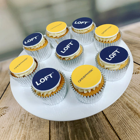 Vegan Branded Cupcakes | Two Designs