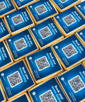 BRANDED BISCUITS WITH EDIBLE QR CODE, MESSAGE AND COMPANY LOGO. PERFECT FOR EVENTS AND EMPLOYEES