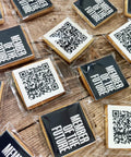 SQUARE LOGO QR CODE BISCUITS UK
