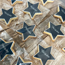 star shaped logo biscuit