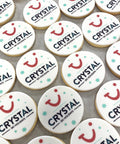 branded biscuits with TUI logo and design