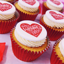 happy valentines cupcakes. UK delivery